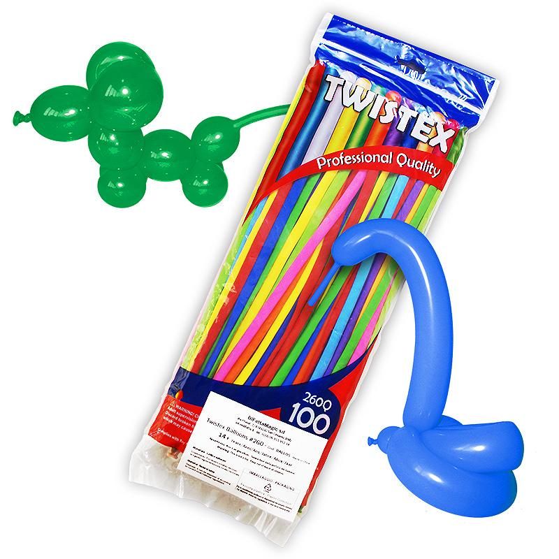 Foto Twistex Balloons #260 - 100 pcs. per bag