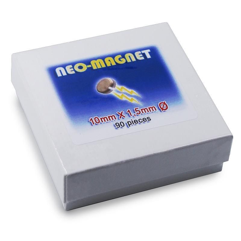 Foto Set 90 Magneti 10 x 1,5 mm