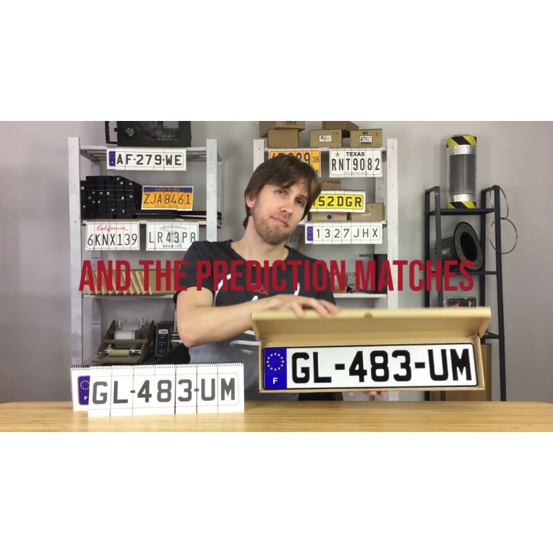 Video License Plate Prediction by IDEAA Lab - UK