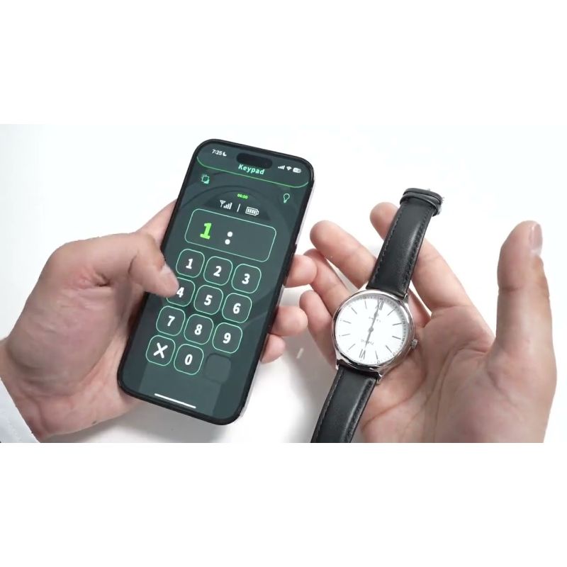 Video IARVEL WATCH by IARVEL MAGIC - White/Silver