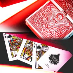 Foto Cohort Red Playing Cards 