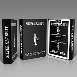 Foto Silver Sackbut Playing Cards - Black