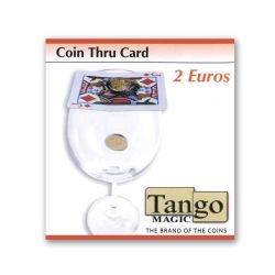 Foto Coin thru card - 2 Euro