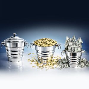 Foto Tora Coin Bucket 3 Times