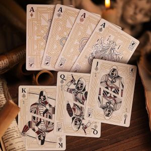 Foto Assassin's Creed Legacy Playing Cards - White Hidden Blade Edition
