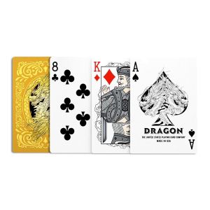 Foto Bicycle - Gold Dragon Playing Cards