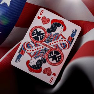 Foto Captain America Playing Cards - Theory11