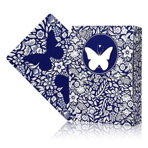 Foto Original 3rd Edition Butterfly Playing Cards  with video tutorials - Blue (marked)