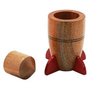 Foto Puzzle Rocket - Wood