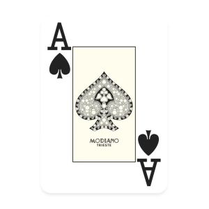 Foto Modiano playing cards - Texas Poker 2 Jumbo index Blue
