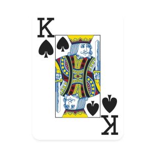 Foto Modiano playing cards - Texas Poker 2 Jumbo index Blue