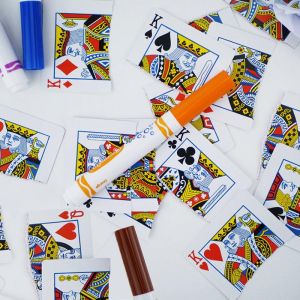 Foto Bicycle - Colors Playing Cards