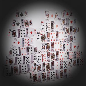 Foto Card Castle from empty Bag